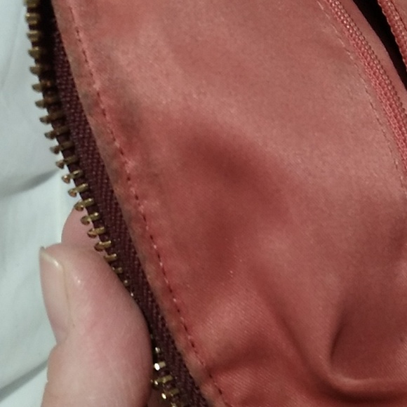 SALE! Auth Coach Sophia Mad Dotted Art Dark Red/Gold Bag & NWT Wristlet Bundle - Picture 15 of 16